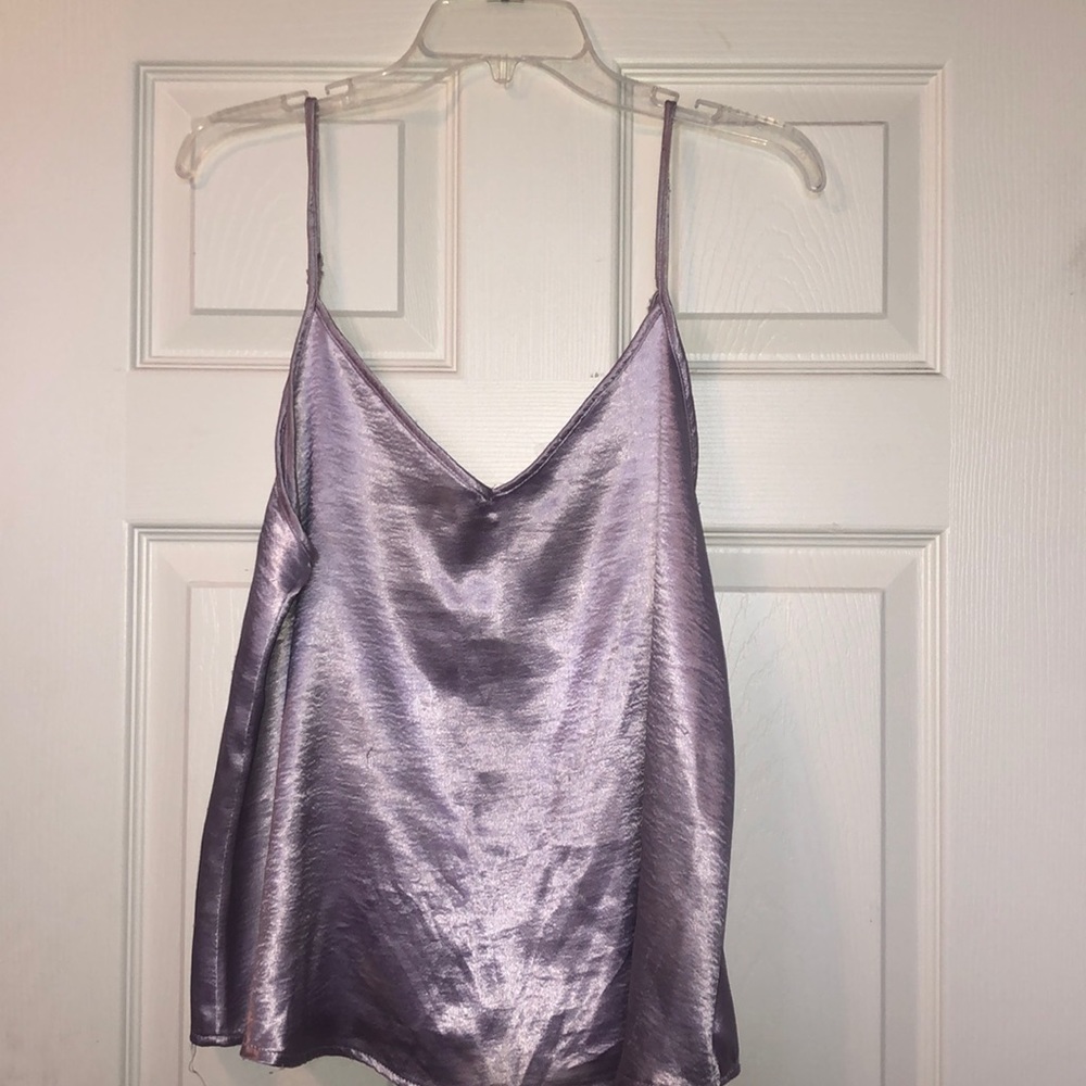 Shiny Lavender Tank